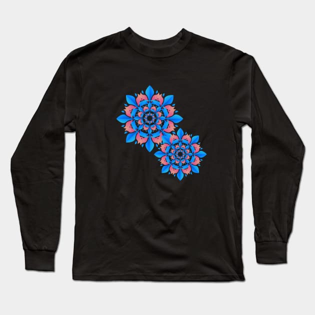 Dahlia Design,Gift Long Sleeve T-Shirt by Chanyashopdesigns